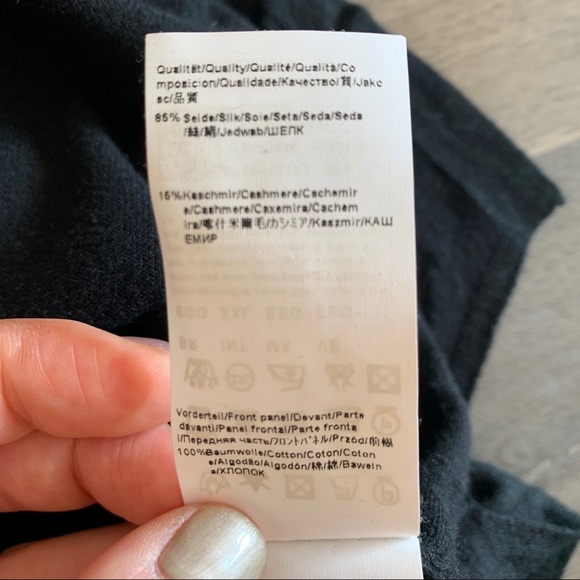 Hugo Hugo Boss silk cashmere top (Sz XXL) - Picture 14 of 15